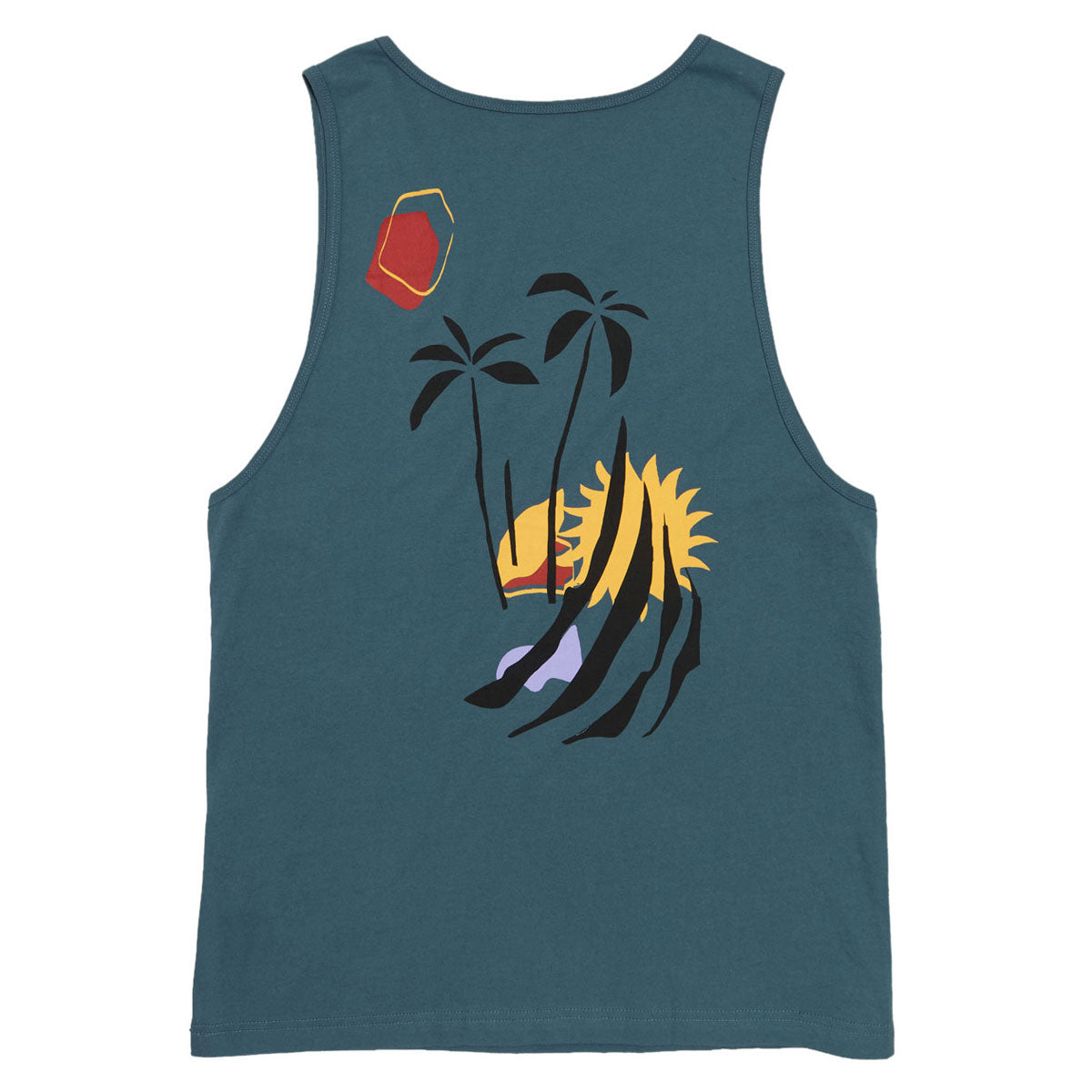 RVCA Cutship Tank Top - Duck Blue image 1