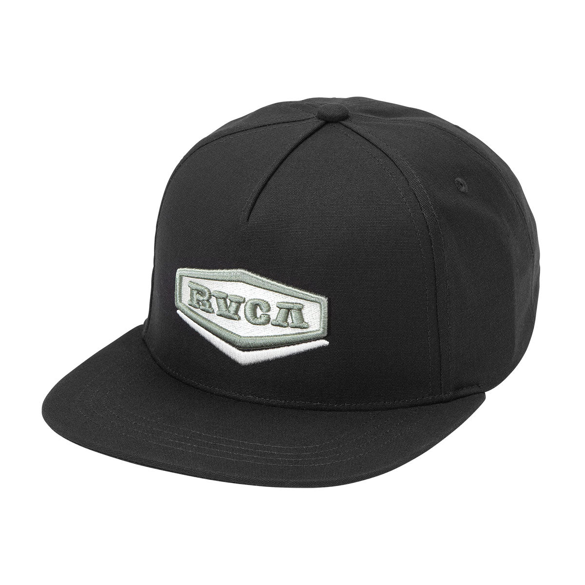 RVCA Hex Inc Snapback Hat - Black image 1