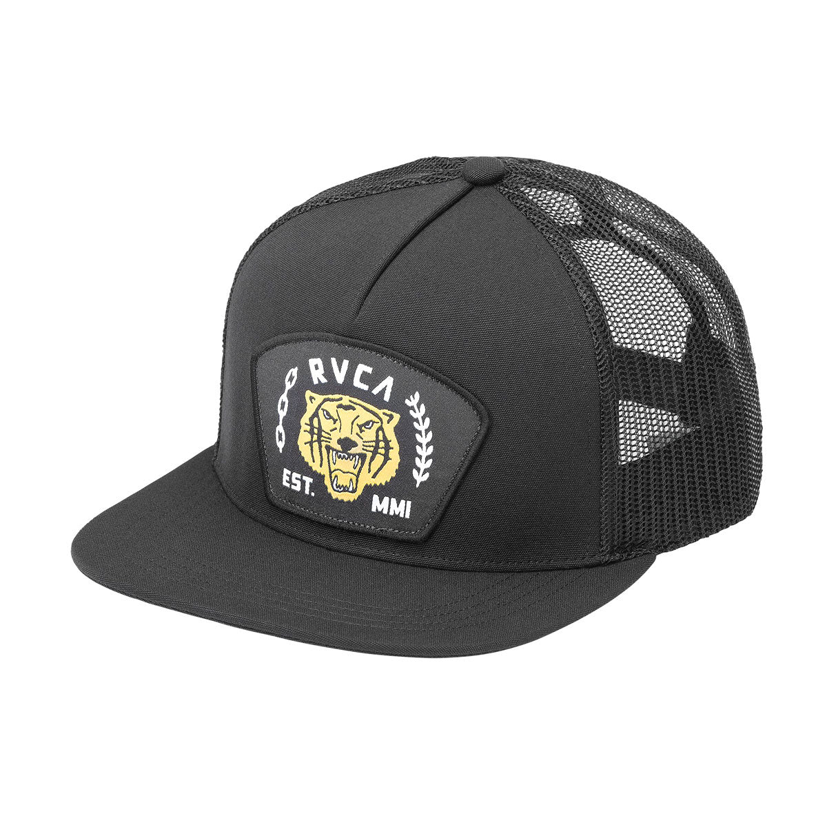 RVCA Squadron Trucker Hat - Black image 1