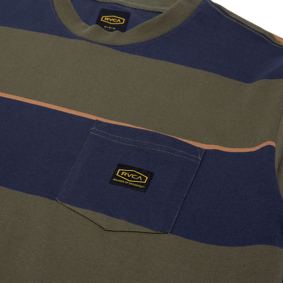 RVCA Dayshift Stripe Shirt - Moody Blue image 3