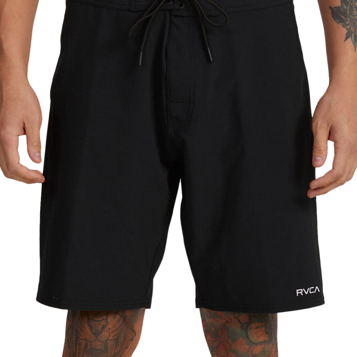 RVCA VA Solid Boardshorts - New Black image 2