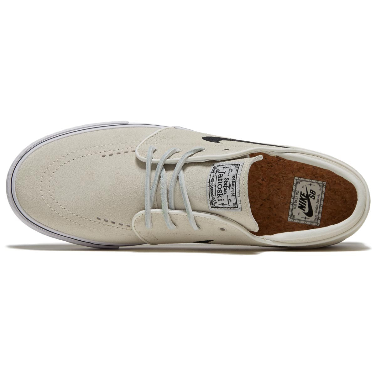 Nike SB Zoom Janoski OG+ Shoes - Summit White/Black/Summit White/White image 3