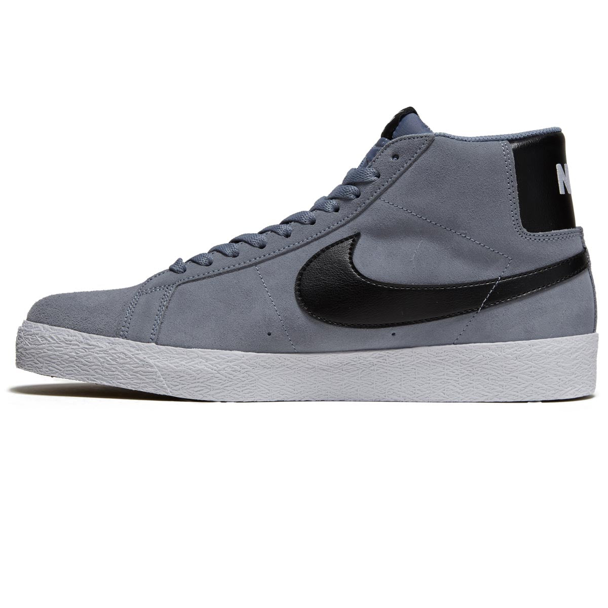 Nike SB Zoom Blazer Mid Shoes - Ashen Slate/Black/White/Ashen Slate image 2