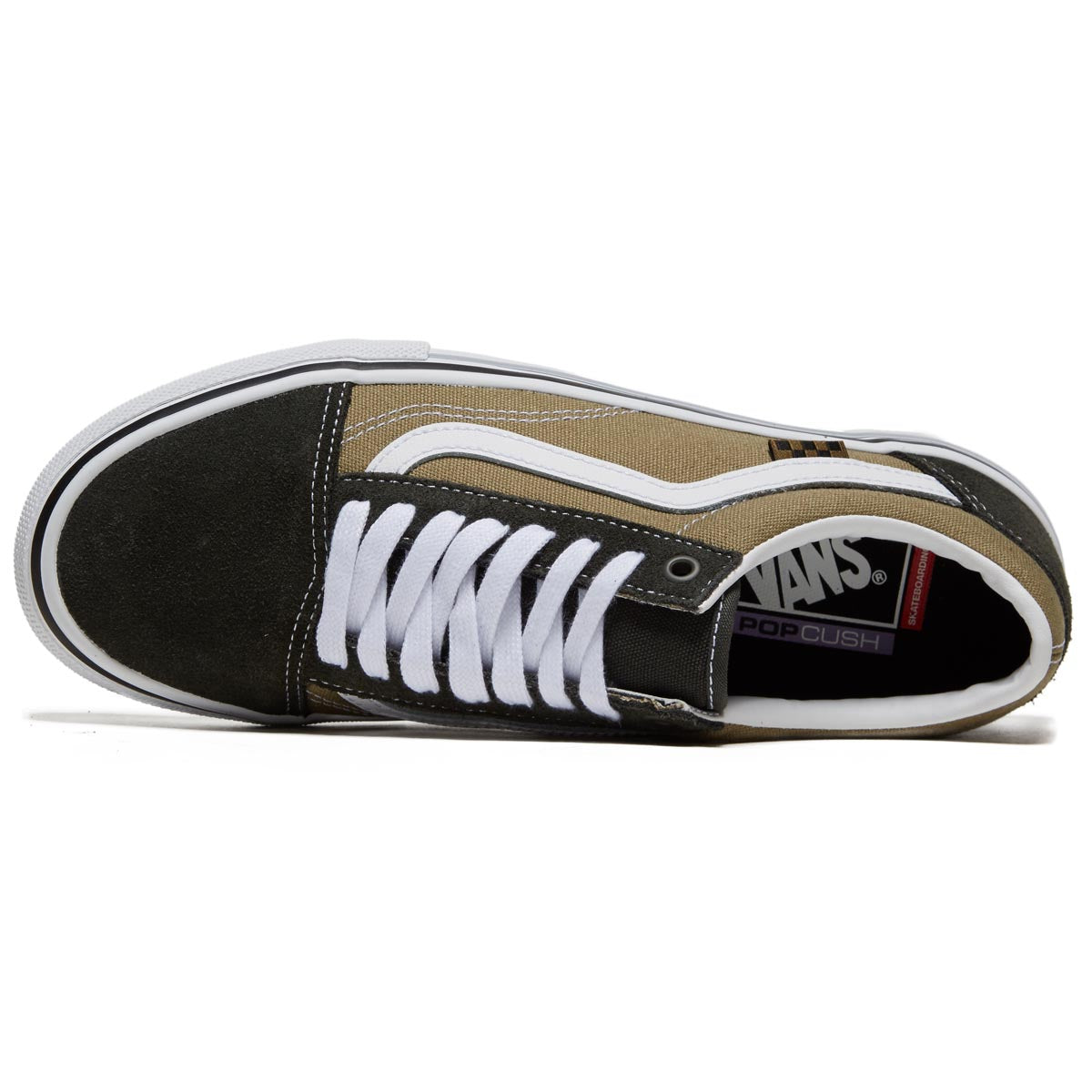 Vans Skate Old Skool Shoes - Gothic Olive image 3