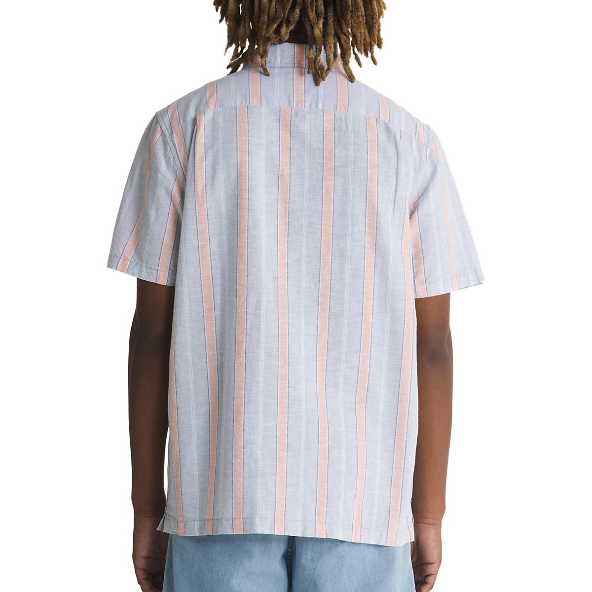 Vans Carnell Shirt - Dusty Blue/Copper Tan image 2