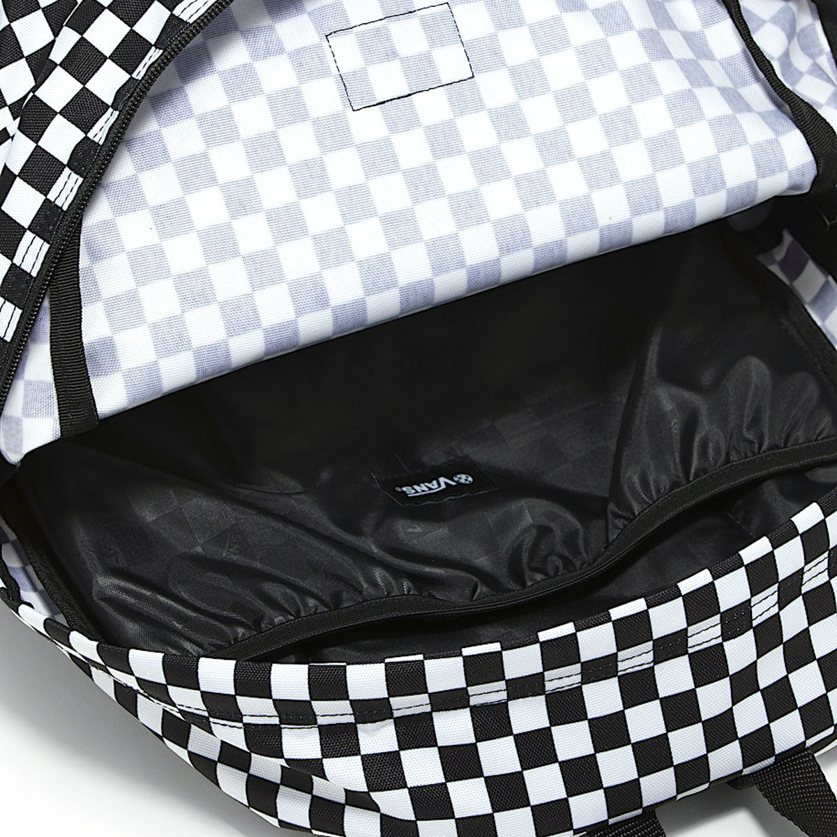 Vans Old Skool Check Backpack - Black/White image 4