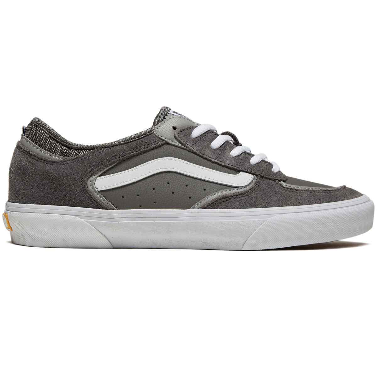 Vans Skate Rowley Shoes - Grey/White image 1