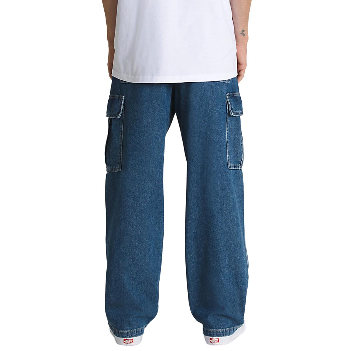 Vans Service Cargo Loose Denim Jeans - Vintage Indigo image 3