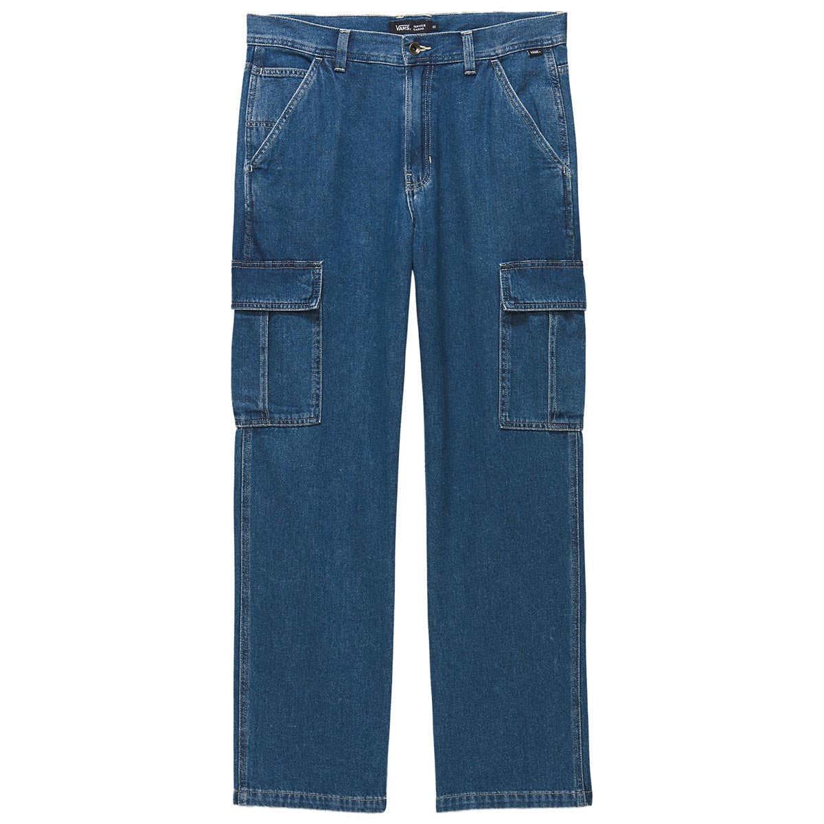 Vans Service Cargo Loose Denim Jeans - Vintage Indigo image 4