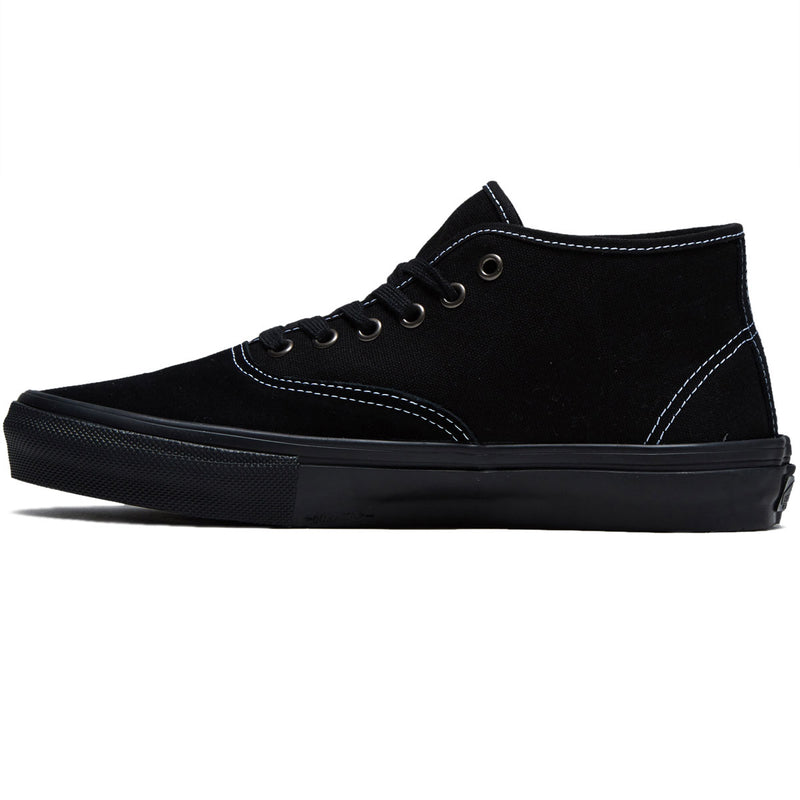 Vans Skate Authentic Mid Shoes - Blackout