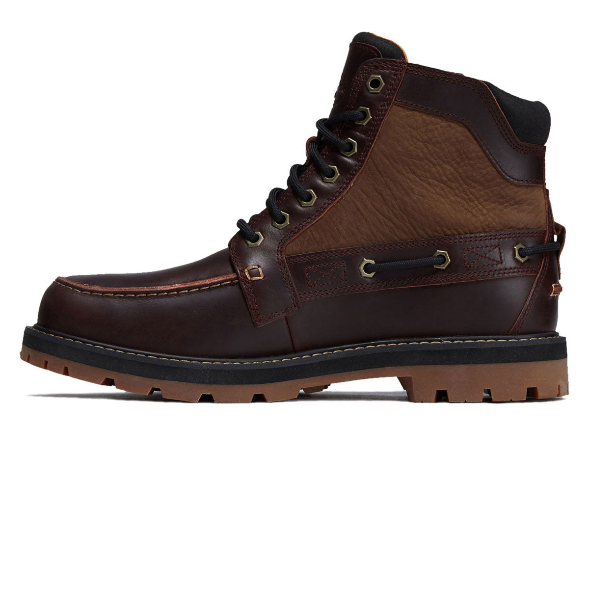 Timberland Britton Road Mid Lace Up Boots - Burgundy Full Grain image 2