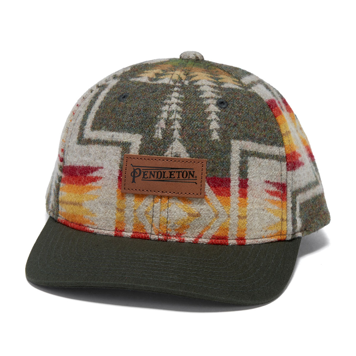 Pendleton Wool Hat - Harding Olive image 1