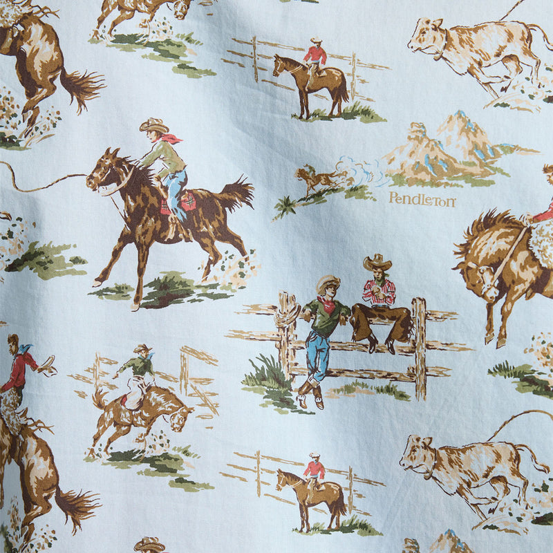 Pendleton Laramie Shirt - Wild Horse Blue