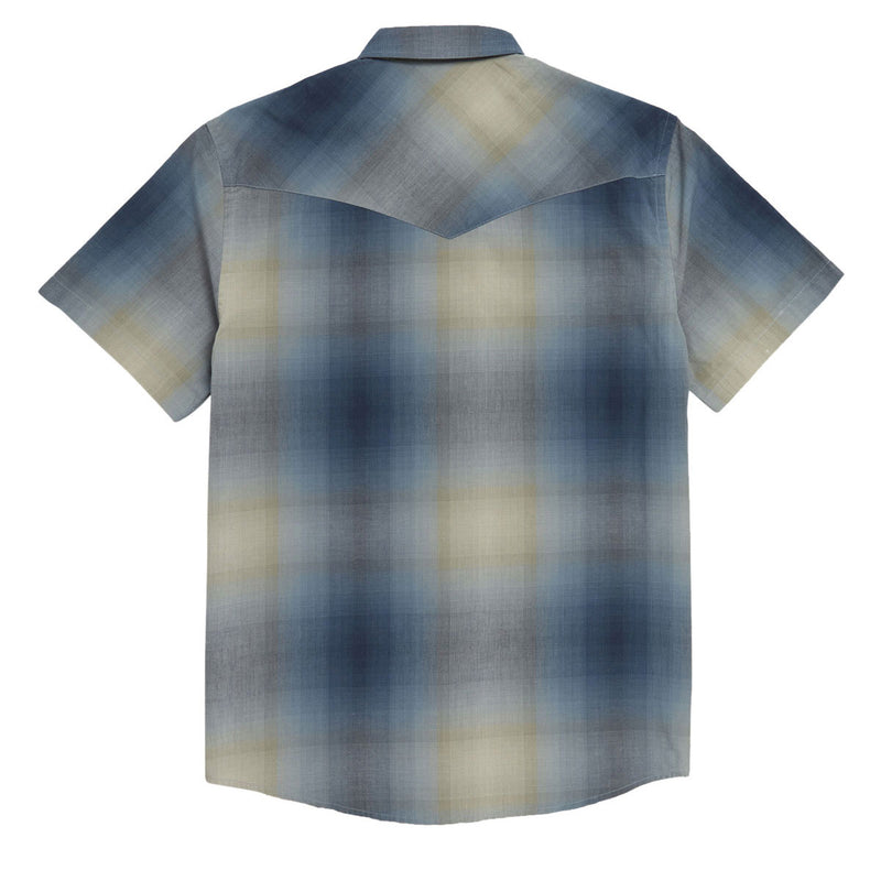 Pendleton Frontier Shirt - Navy/Grey Ombre