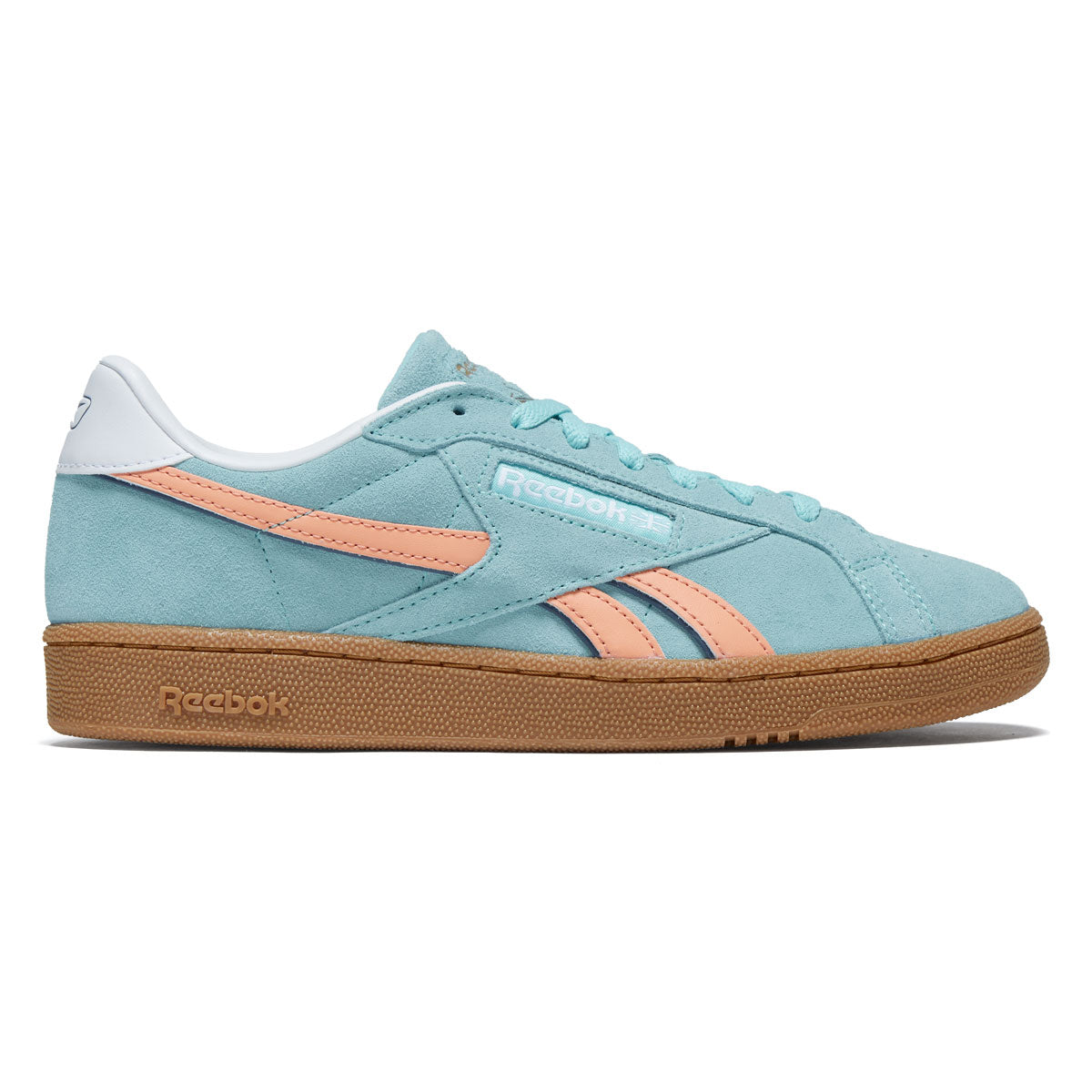 Reebok Club C Grounds UK Shoes - Ai Aqua/Sunkissed Orange/Gum image 1