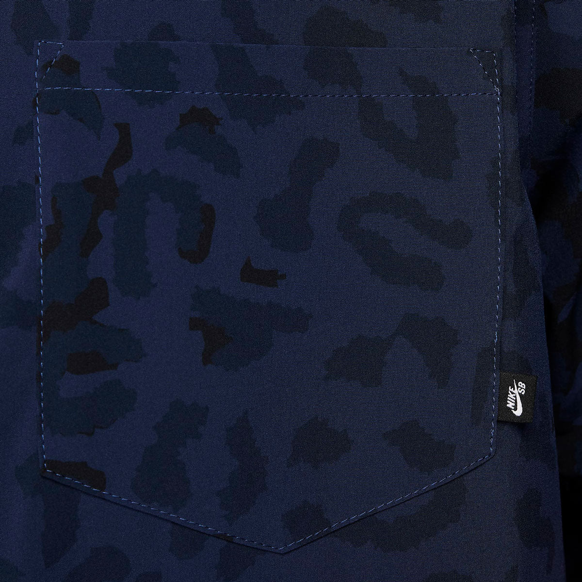 Nike SB Bowler Button Up Shirt - Midnight Navy image 4