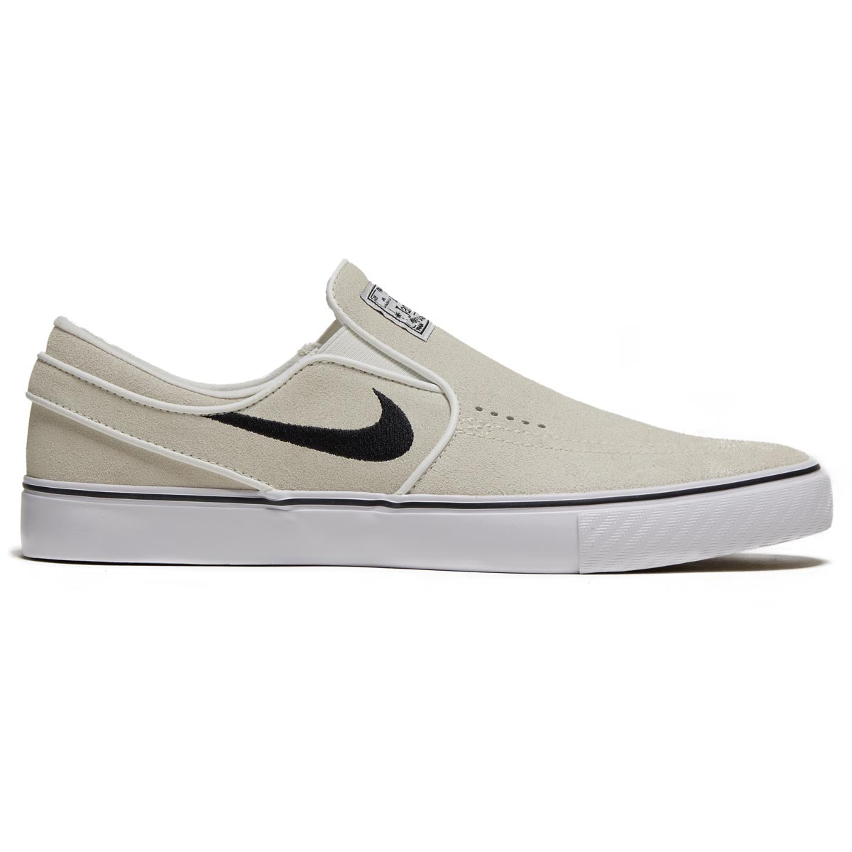 Nike SB Janoski+ Slip Shoes - Summit White/Black/Summit White/White image 1