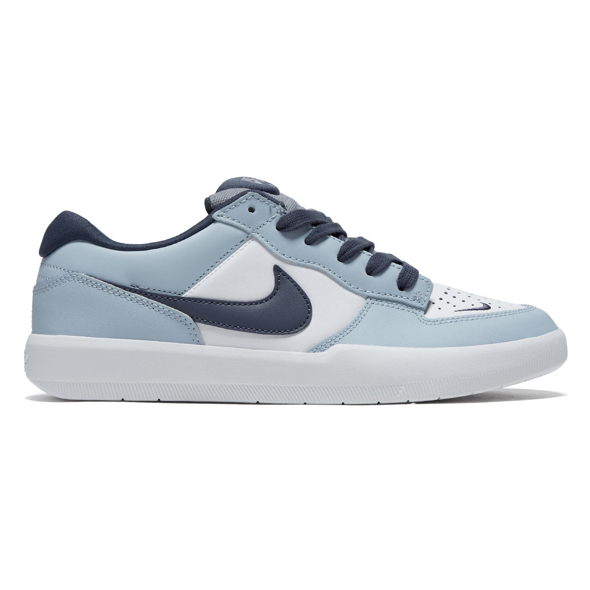 Nike SB Force 58 Premium Shoes - White/Thunder Blue/Ashen Slate image 1