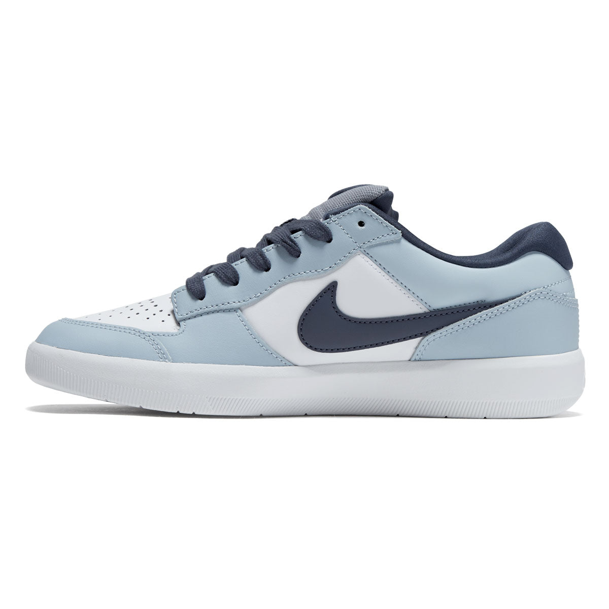 Nike SB Force 58 Premium Shoes - White/Thunder Blue/Ashen Slate image 2