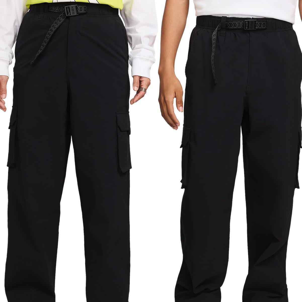 Nike SB Kearny Cargo Pants - Black/Black/White image 2