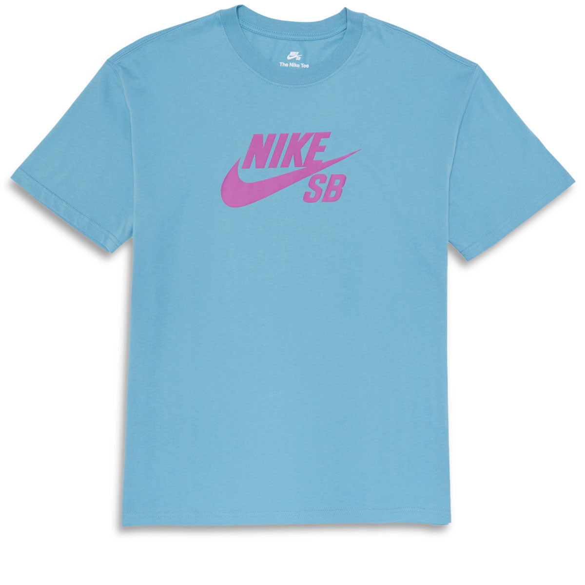 Nike SB Logo T-Shirt - Denim Turquoise image 1