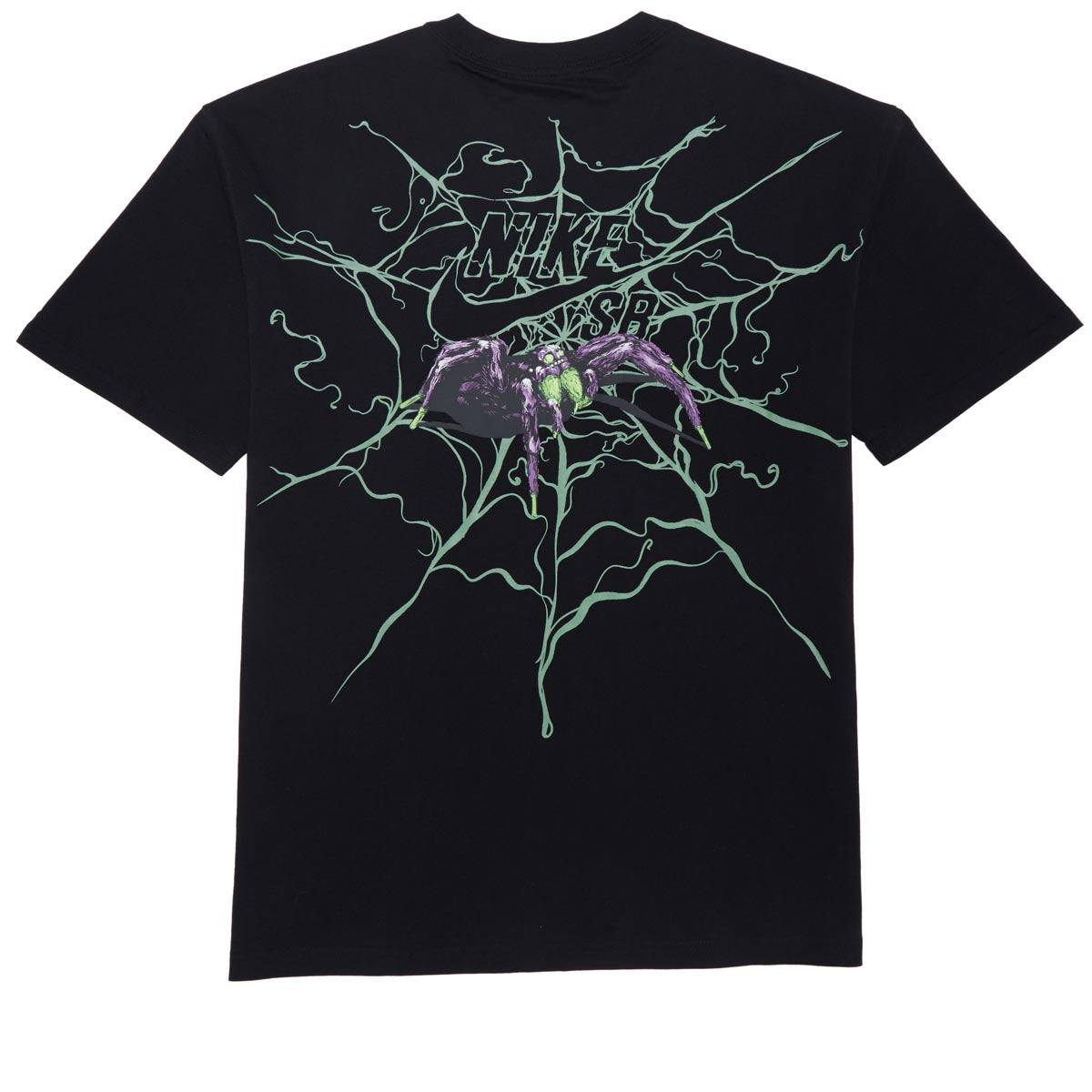 Nike SB Spider T-Shirt - Black image 1