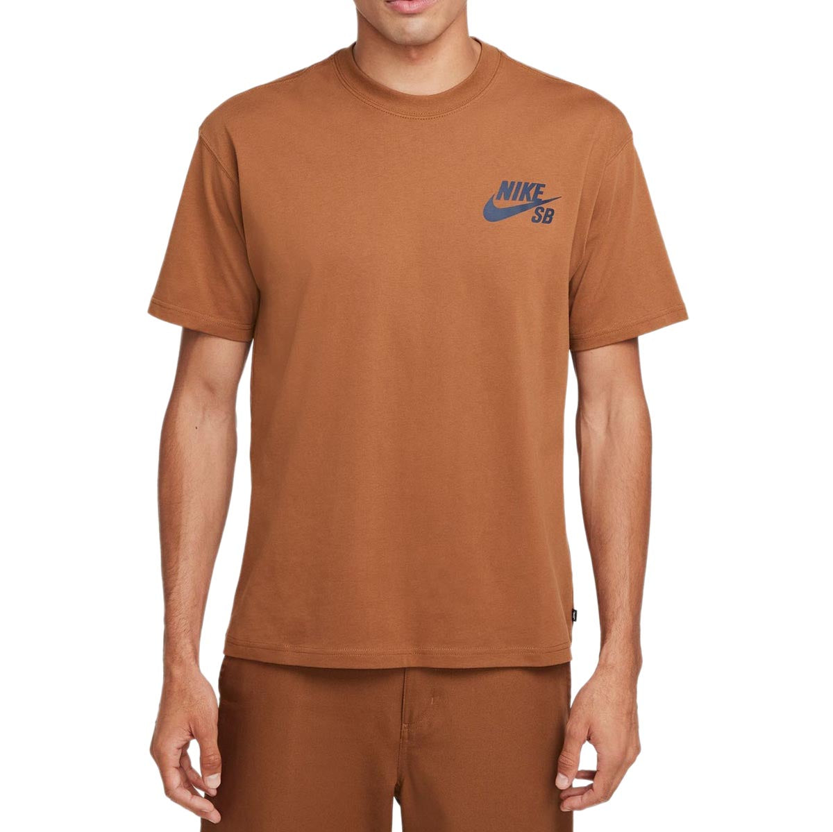 Nike SB New Logo T-Shirt - Light British Tan image 2