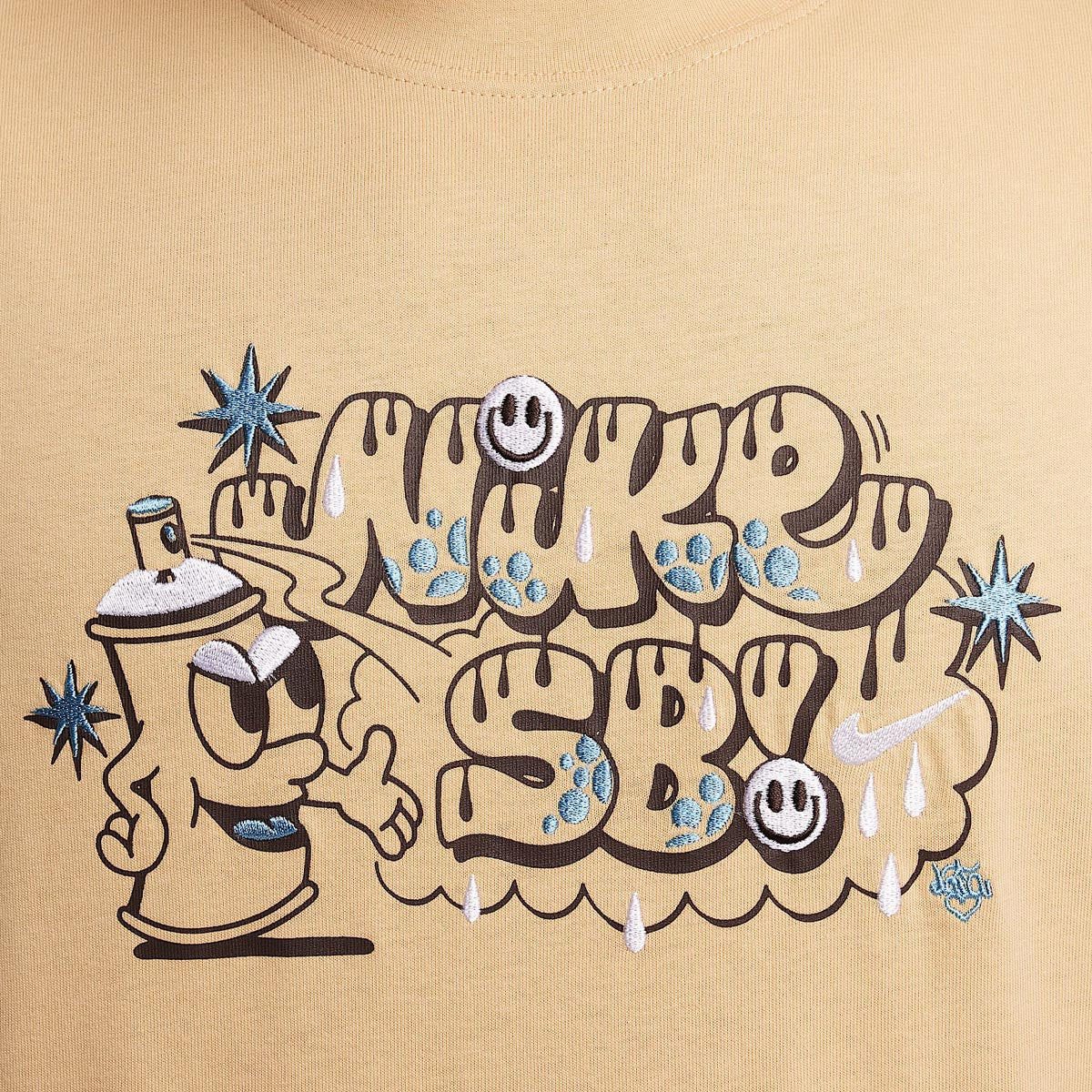 Nike SB Tag T-Shirt - Sesame image 4