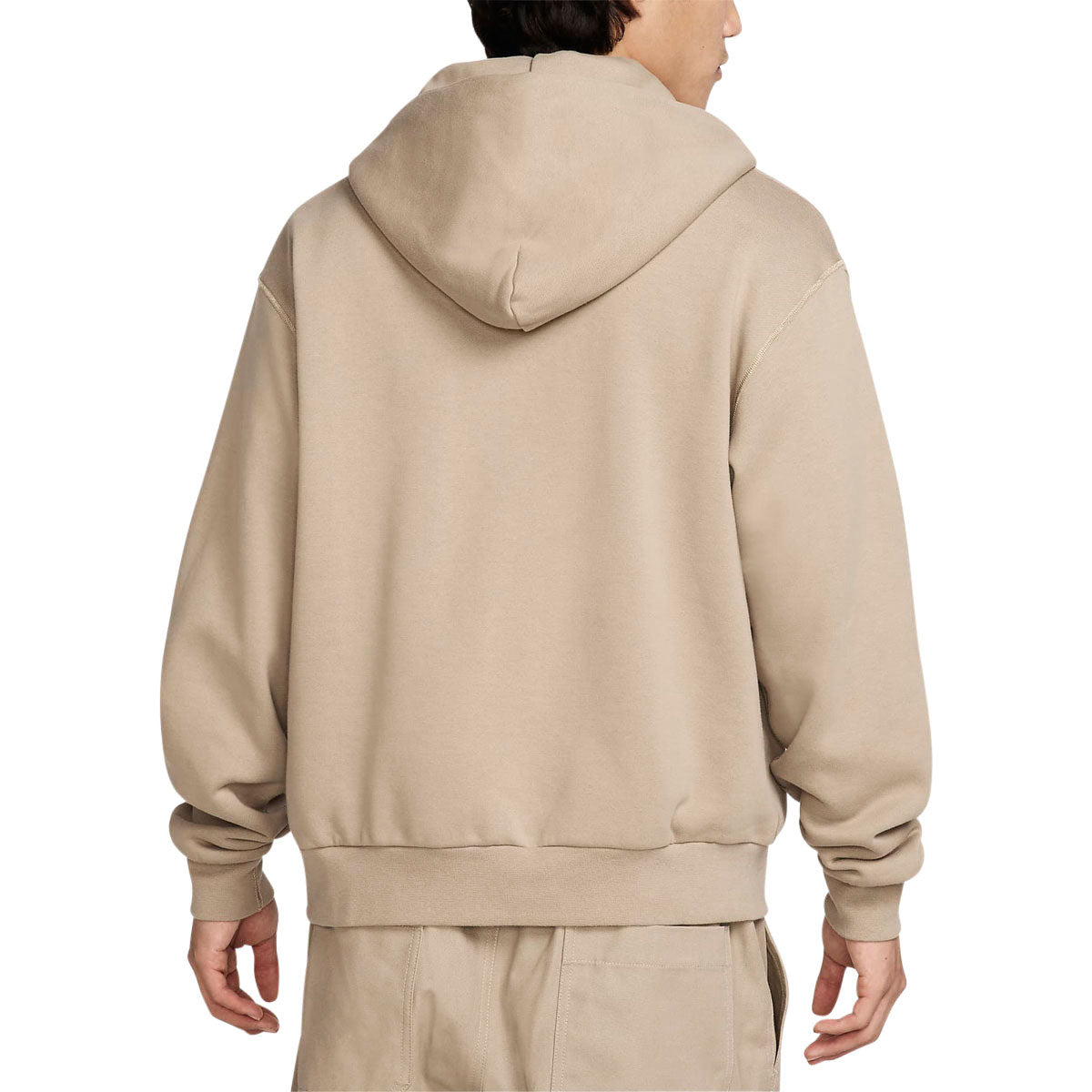 Nike SB New Logo Zip Hoodie - Khaki/White image 2