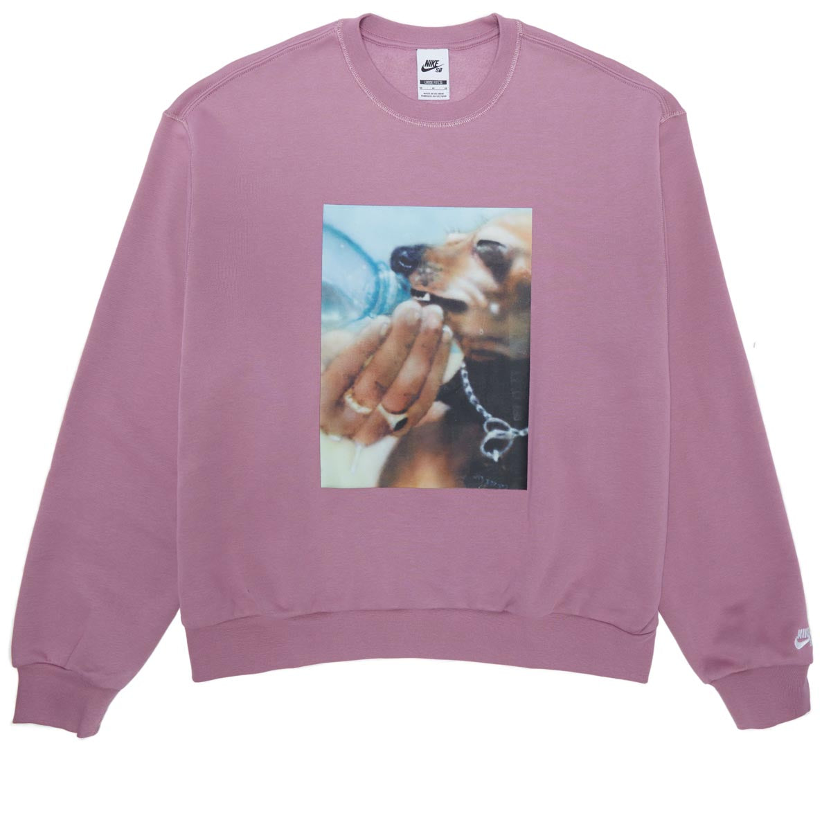 Nike SB Americana Sweater - Plum Dust/White image 1