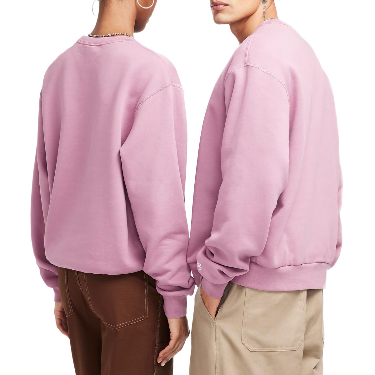 Nike SB Americana Sweater - Plum Dust/White image 3