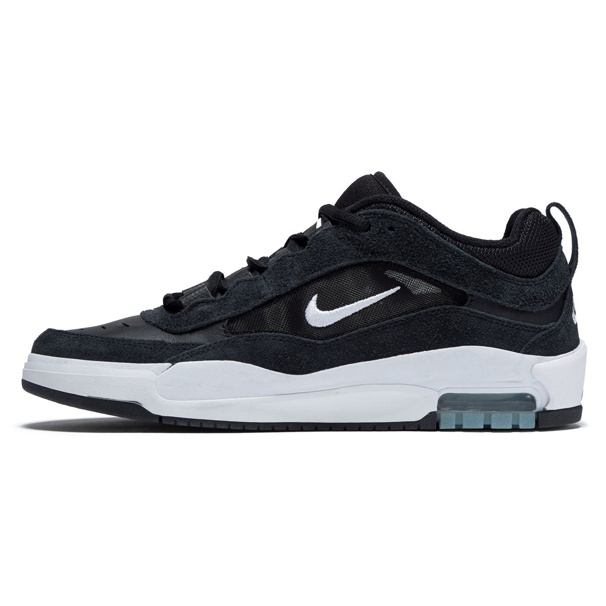 Nike SB Air Max Ishod Shoes - Black/White/Black/Black image 2