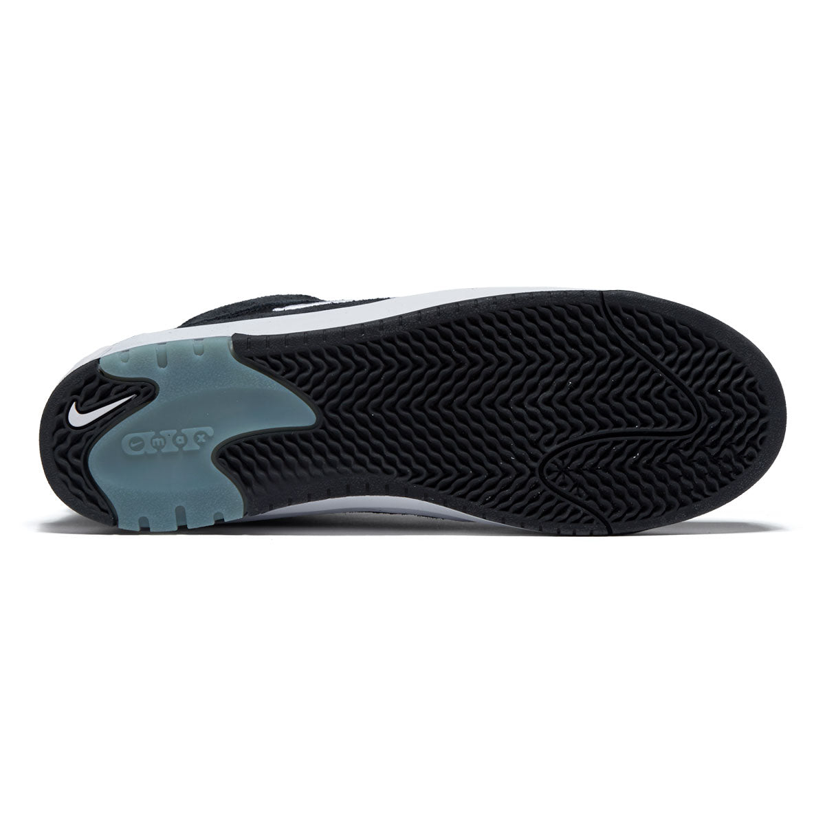 Nike SB Air Max Ishod Shoes - Black/White/Black/Black image 4