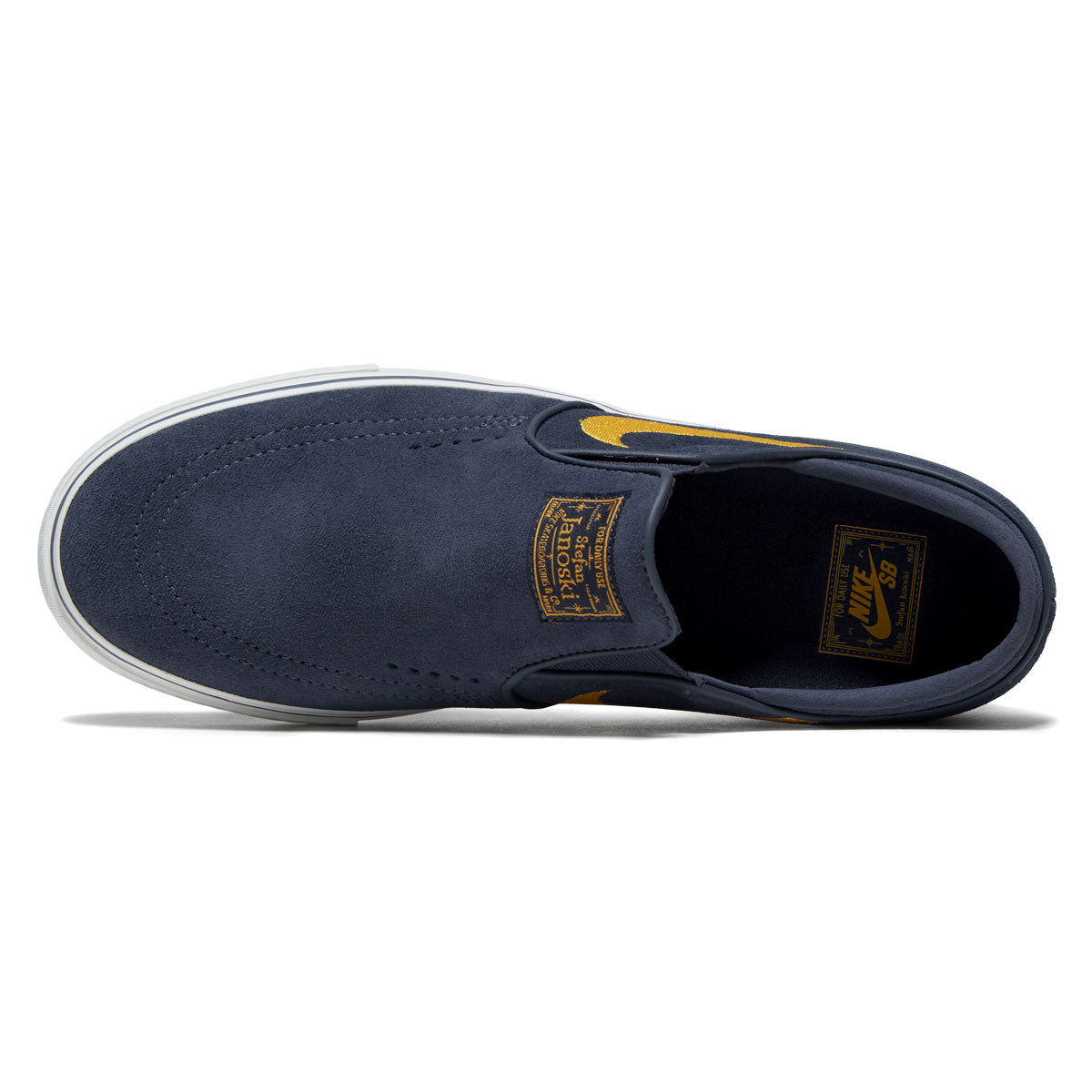 Nike SB Janoski+ Slip Shoes - Thunder Blue/Sundial/Thunder Blue/Sail image 3