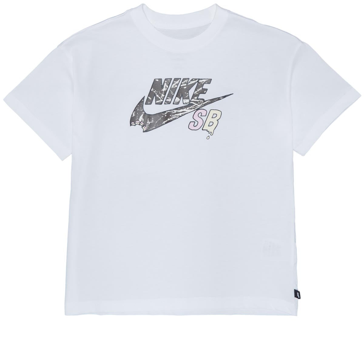 Nike SB Youth Big Kids T-Shirt - White image 1