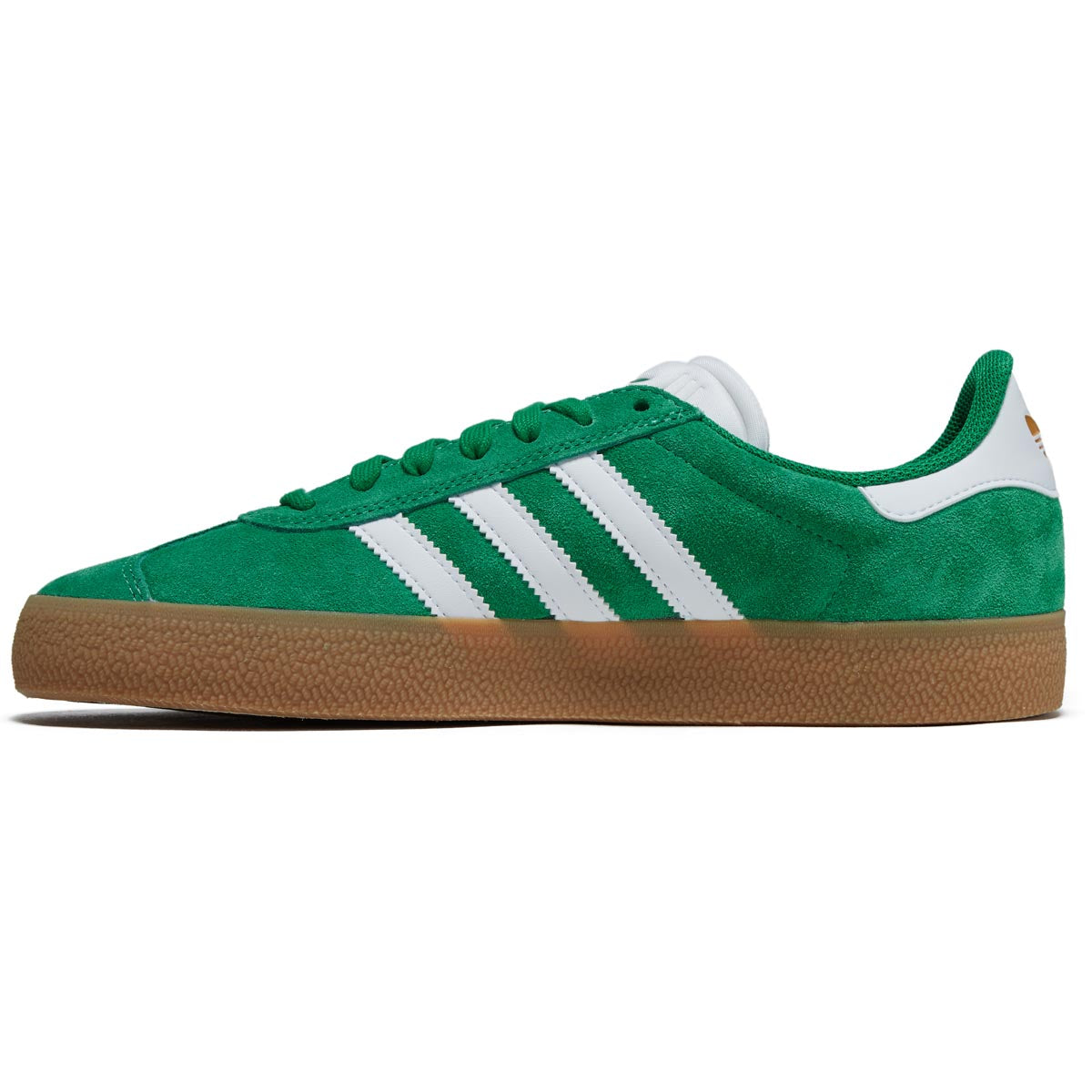 Adidas Gazelle ADV Shoes - Green/Ftwr White/Gold Metallic – CCS