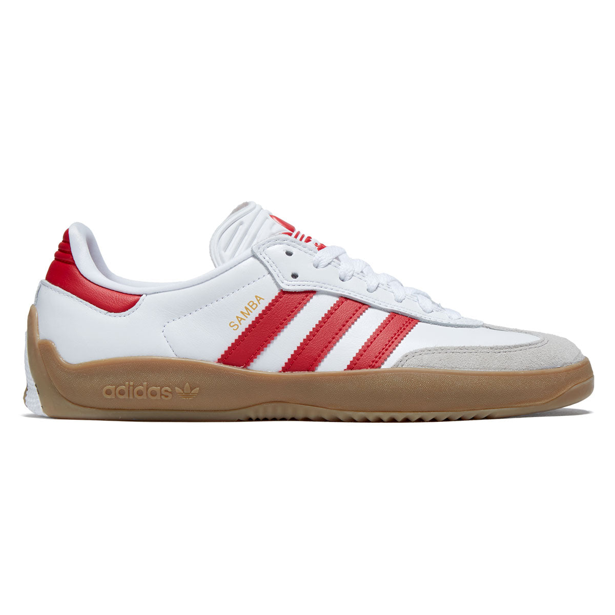 Adidas Puig Samba Shoes - Ftwr White/Better Scarlet/Gum image 1