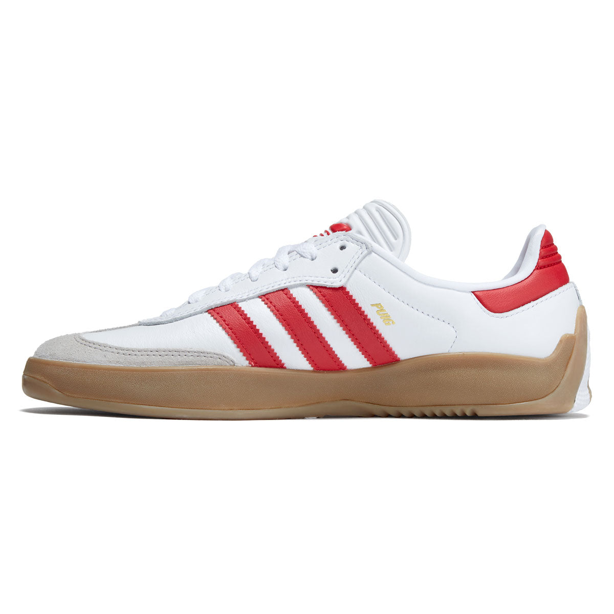 Adidas Puig Samba Shoes - Ftwr White/Better Scarlet/Gum image 2