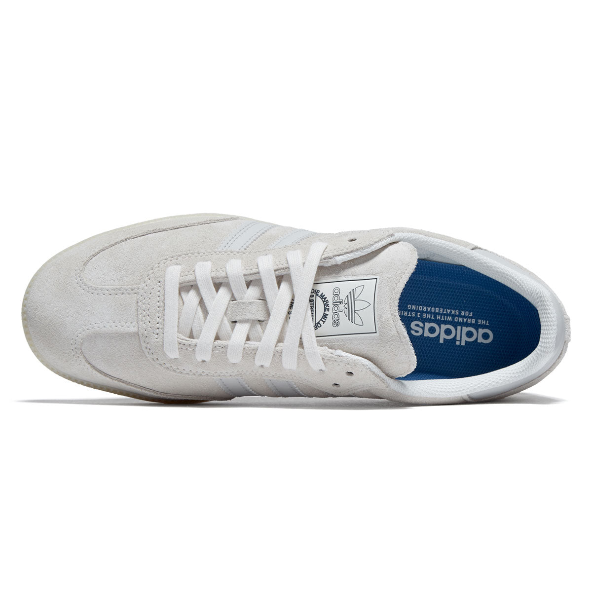 Adidas Samba ADV Shoes - White/Grey/Carbon image 3