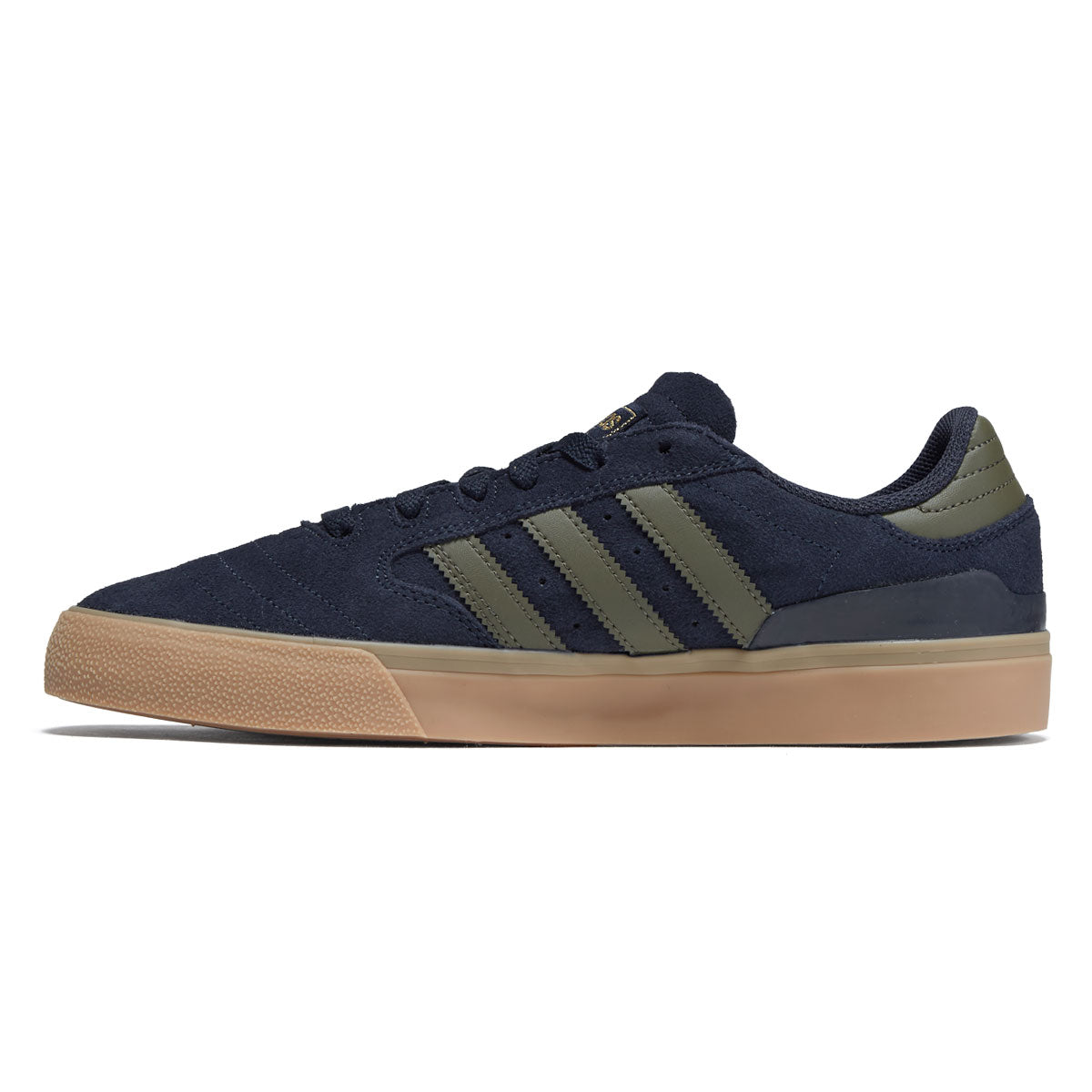 Adidas Busenitz Vulc II Shoes - Legend Ink/Olive Strata/Gold Metallic image 2