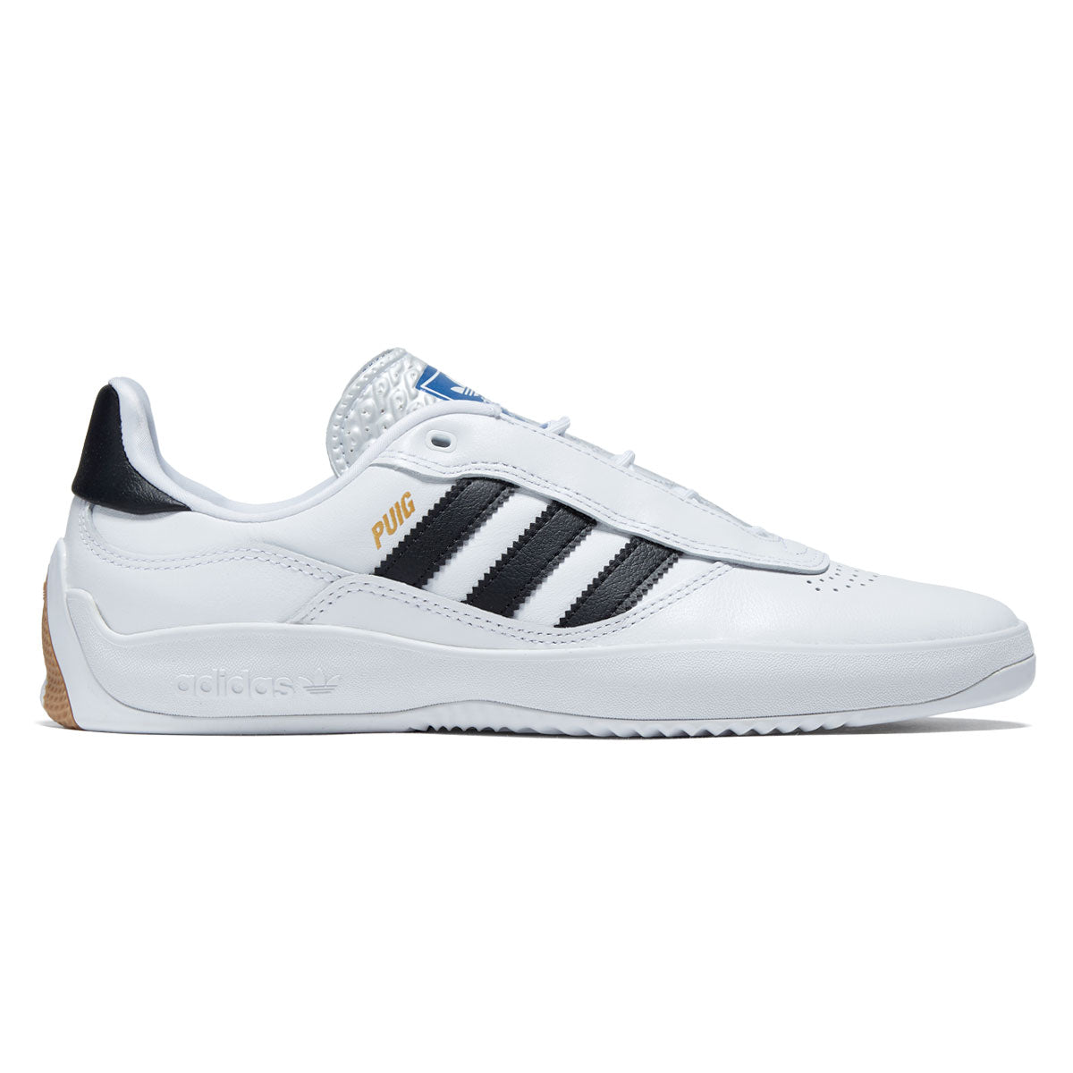 Adidas Puig Shoes - Ftwr White/Core Black/Blue Bird image 1