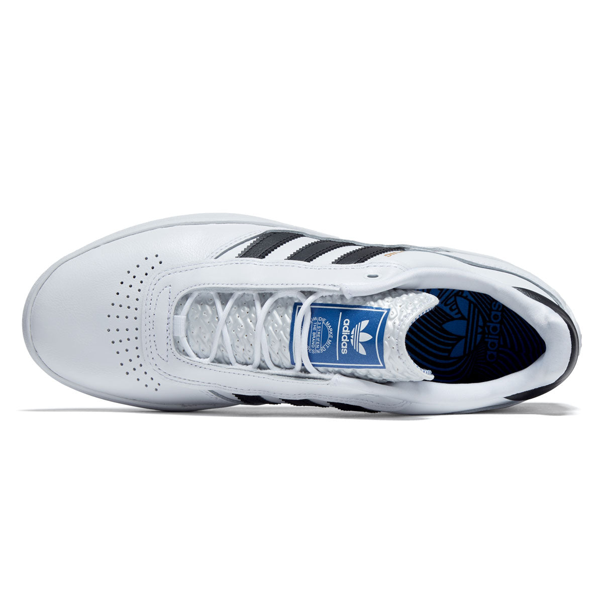 Adidas Puig Shoes - Ftwr White/Core Black/Blue Bird image 3