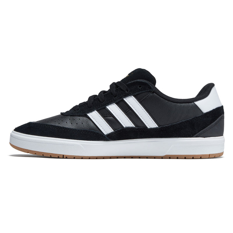 Adidas Tyshawn II Shoes - Core Black/Ftwr White/Gum Four