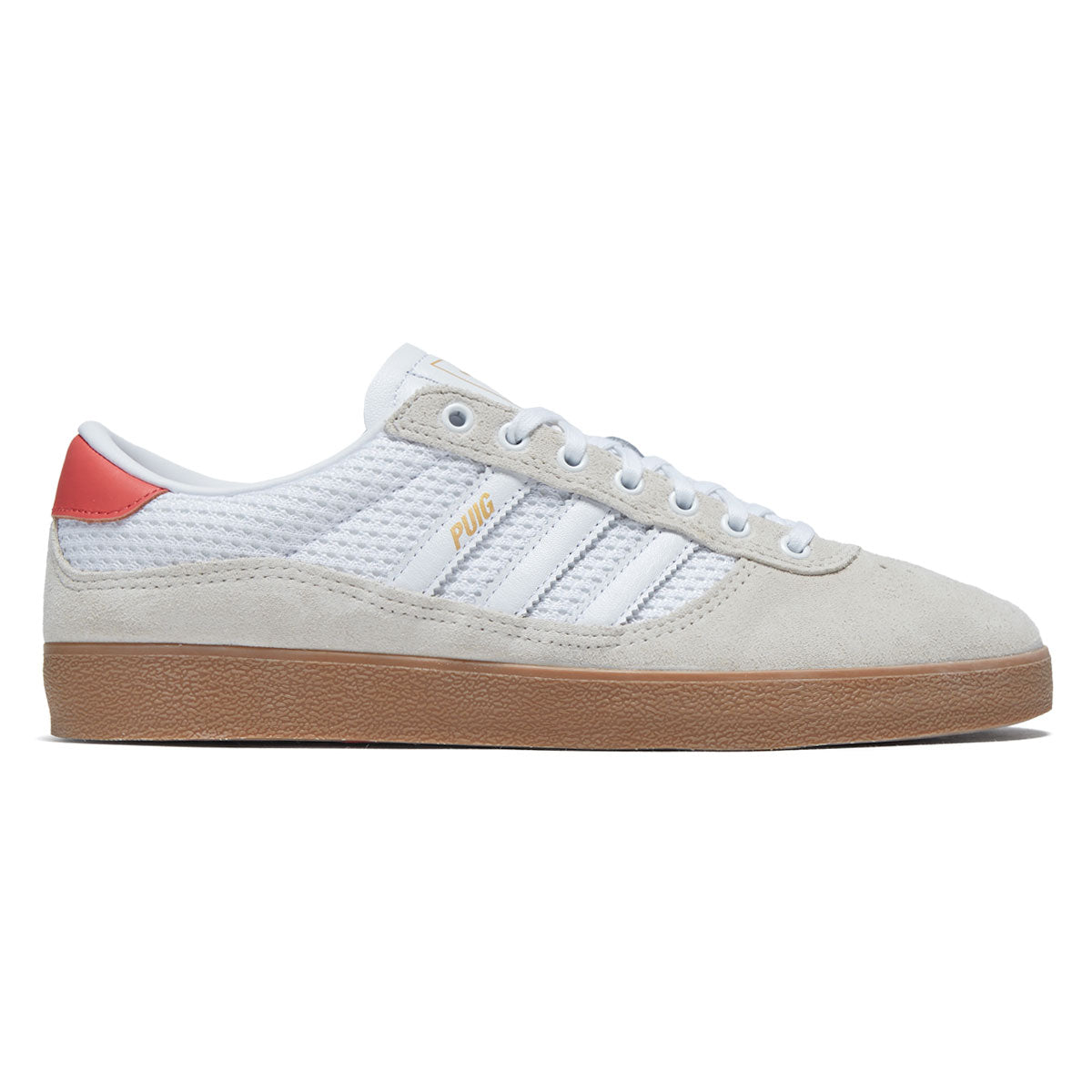 Adidas Puig Indoor Shoes - Wonder White/Ftwr White/Gum image 1
