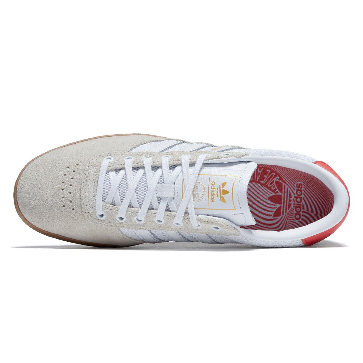 Adidas Puig Indoor Shoes - Wonder White/Ftwr White/Gum image 3