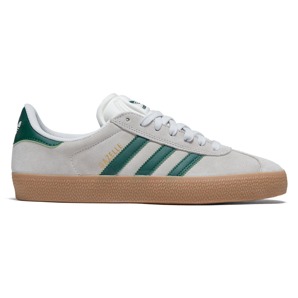 Adidas Gazelle ADV Shoes - Crystal White/Crystal White/Gum image 1