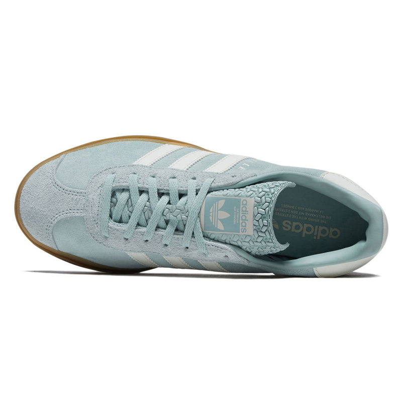 Adidas Womens Gazelle Bold Shoes - Ash Green/Off White/Gum