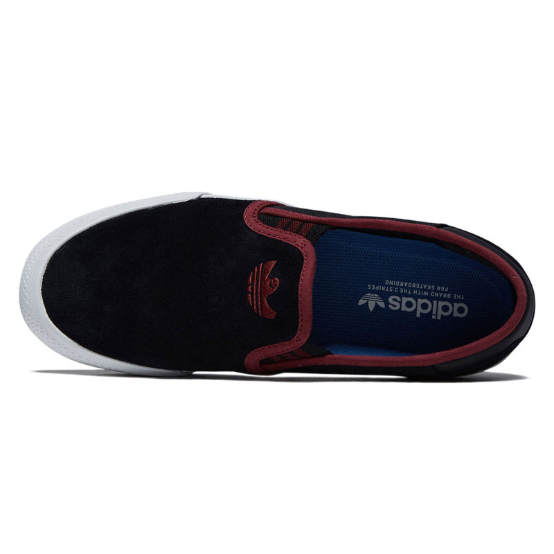 Adidas Shmoofoil Slip On Shoes - Core Black/Red/Ftwr White