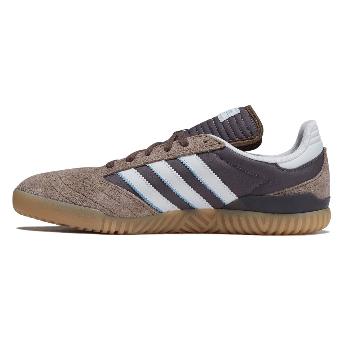 Adidas Buzenitz Indoor Super Shoes - Earth Strata/Crystal White/Charcoal image 2