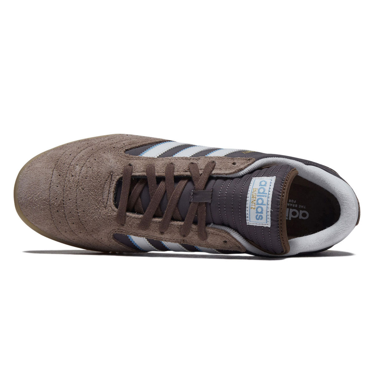 Adidas Buzenitz Indoor Super Shoes - Earth Strata/Crystal White/Charcoal image 3